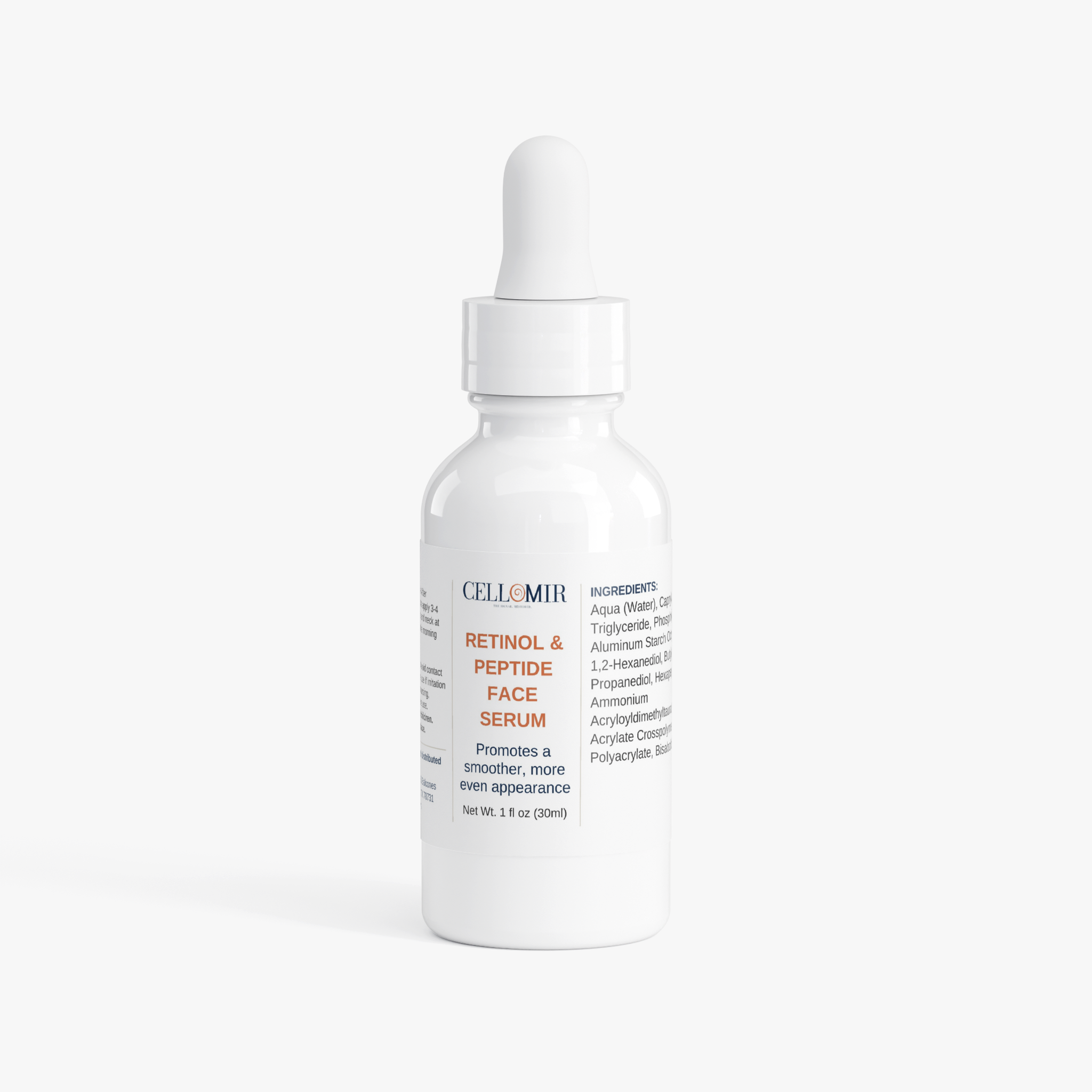 Retinol and Peptide Face Serum
