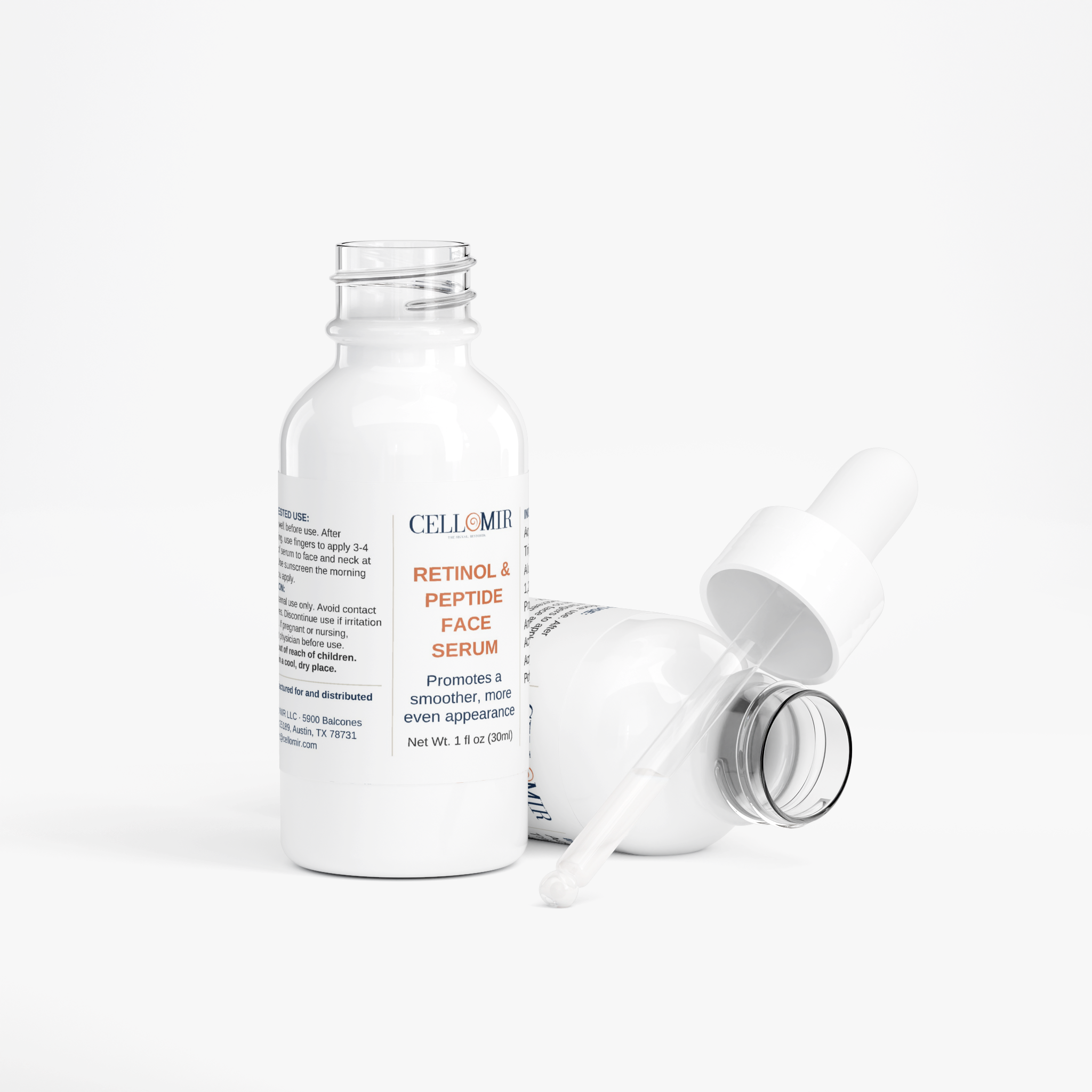 Retinol and Peptide Face Serum